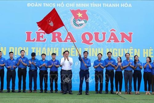 Tuổi trẻ xứ Thanh ra quân chiến dịch thanh niên tình nguyện hè 2020