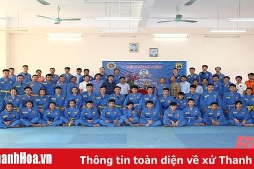 Vovinam Thanh Hóa tưởng niệm cố võ sư Nguyễn Lộc