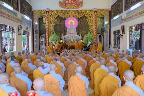 Q.9 : Chùa Kiều Đàm khai khóa an cư cho chư Ni
