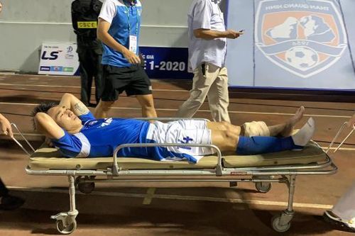 Pha gãy gập chân kinh hoàng của trụ cột Than Quảng Ninh