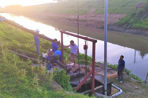 Đập nước ở Nghệ An vỡ giữa trời nắng hạn: Gần 25.000 dân mất nước sinh hoạt