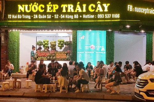 Nước ép trái cây ''hút'' người tiêu dùng ngày nóng