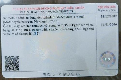 Bằng lái xe sẽ có mã QR tra cứu nhanh dữ liệu về tài xế