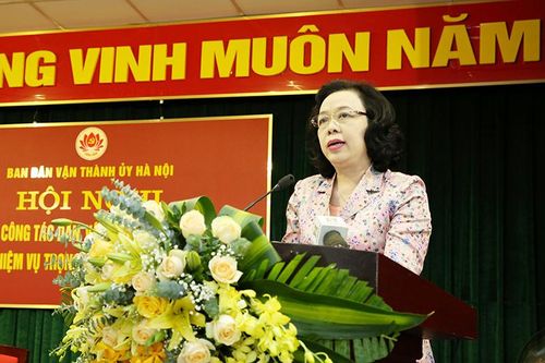 Phó Bí thư Thường trực Thành ủy Ngô Thị Thanh Hằng: Giữ ổn định tình hình từ cơ sở, không để phát sinh điểm nóng