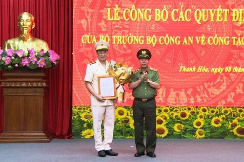 Thanh Hóa có tân Giám đốc Công an tỉnh