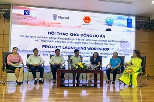 Hợp tác giải quyết vấn đề ô nhiễm rác thải và nhựa