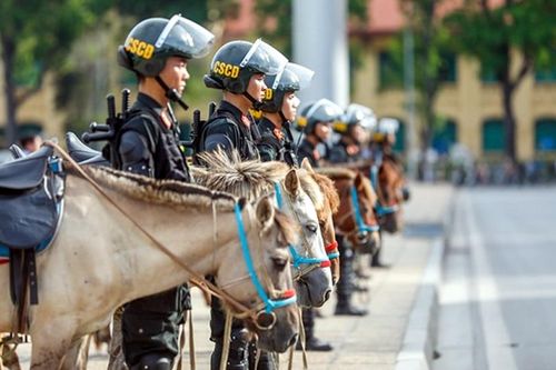 Bộ Công an ra mắt lực lượng Cảnh sát cơ động Kỵ binh