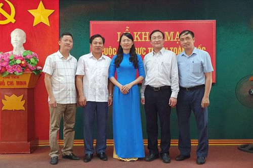 Khảo sát tình hình tổ chức chung kết Cuộc thi trực tuyến toàn quốc 'Pháp luật học đường' tại Thái Nguyên