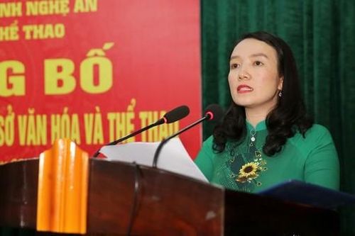 Nghệ An có tân giám đốc Sở Văn hóa và Thể thao