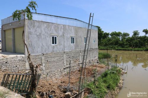 Báo động vi phạm nghiêm trọng hành lang kênh thủy lợi Vách Bắc ở Nghệ An