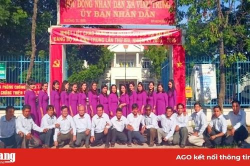 Vĩnh Trung phát huy nội lực xây dựng nông thôn mới