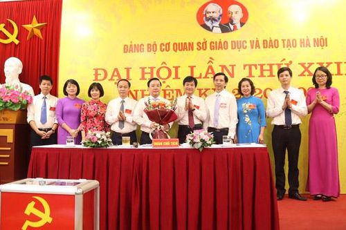 Đại hội Đảng bộ cơ quan Sở GD-ĐT Hà Nội nhiệm kỳ 2020-2025 thành công tốt đẹp