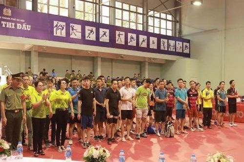 Hơn 100 vận động viên tranh tài ở Giải bóng bàn CATP Hà Nội năm 2020