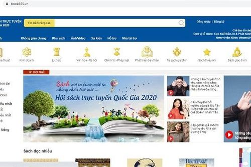 Hội sách trực tuyến quốc gia 2020: Hơn 50% người mua sách từ vùng sâu, vùng xa