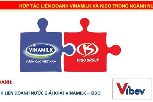 Vinamilk bắt tay KIDO lập liên doanh nước giải khát – kem