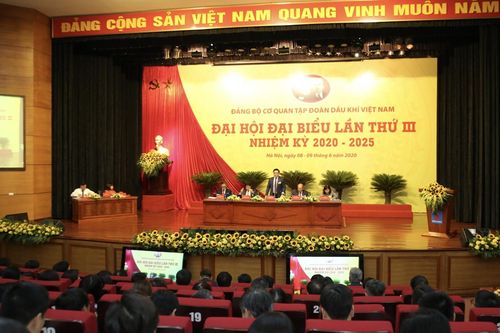 Khai mạc Đại hội Đại biểu Đảng bộ Cơ quan Tập đoàn Dầu khí Việt Nam lần thứ III nhiệm kỳ 2020 - 2025