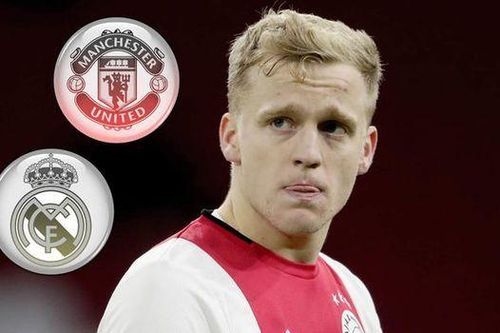 Van de Beek thăm dò Real Madrid trước khi xem xét đến MU
