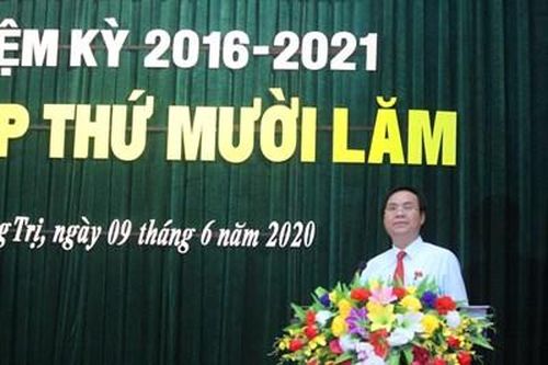 Ông Võ Văn Hưng được bầu giữ chức vụ Chủ tịch UBND tỉnh Quảng Trị