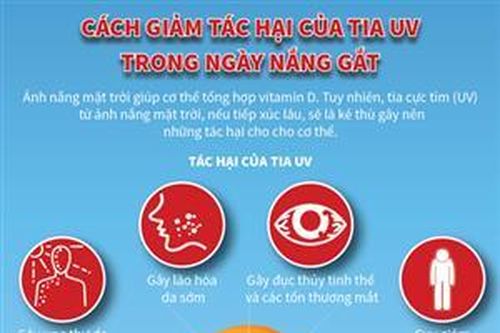 Cách giảm tác hại của tia cực tím trong ngày nắng gắt