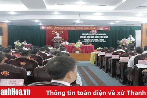 Đại hội Đảng bộ Cục Thuế tỉnh Thanh Hóa