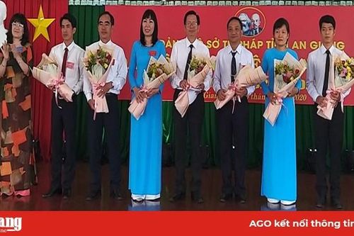 Đồng chí Cao Thanh Sơn tái đắc cử Bí thư Đảng ủy Sở Tư pháp An Giang (nhiệm kỳ 2020-2025)