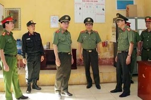 Thứ trưởng Lê Quốc Hùng kiểm tra công tác tại Công an tỉnh Lào Cai
