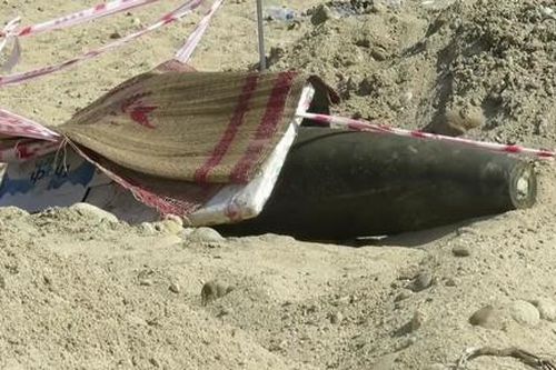 Phát hiện quả bom nặng nửa tấn