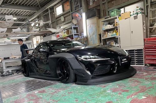 Liberty Walk biến Toyota Supra thành siêu xe thể thao