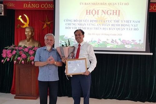 Quận Tây Hồ trở thành vùng an toàn bệnh dại thứ 2 của Hà Nội