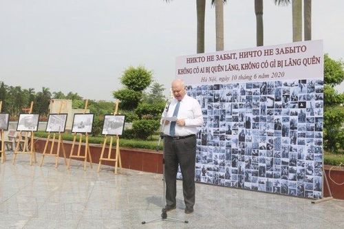 'Vườn tưởng niệm' mang nhiều thông điệp ý nghĩa