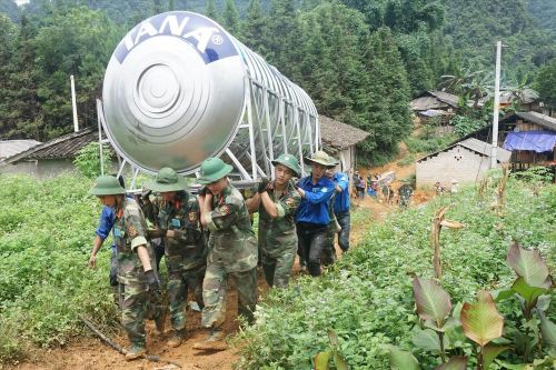 Thanh niên quân đội xung kích vì cộng đồng