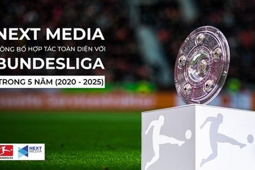 Next Media sở hữu bản quyền Giải vô địch Đức trong 5 năm, phát sóng trên nhiều hạ tầng