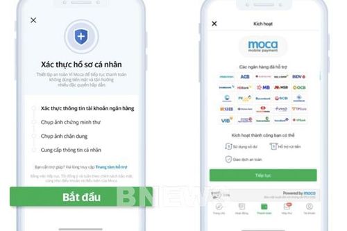 Ví điện tử Moca khuyến nghị người dùng xác thực thông tin trước 7/7