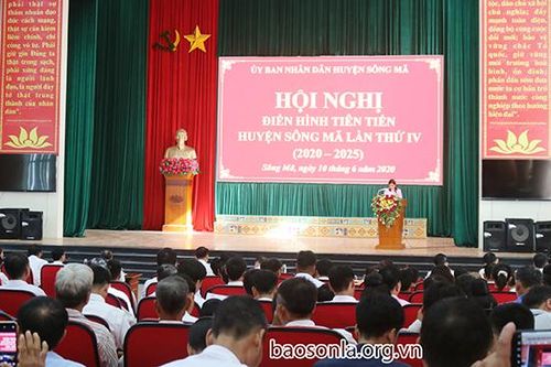 Hội nghị điển hình tiên tiến huyện Sông Mã lần thứ IV