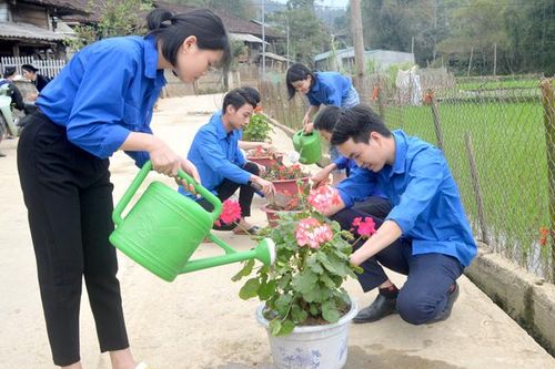Sức trẻ trên những công trình, phần việc thanh niên