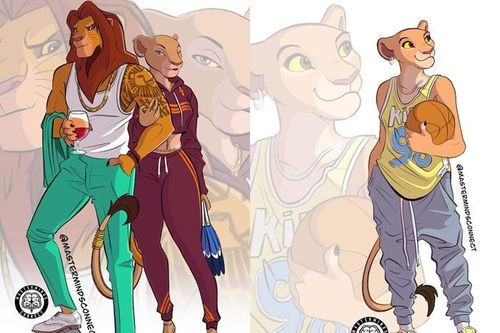 Fan Disney lên cơn sốt với tạo hình dàn nhân vật 'Lion King' phiên bản Hip-Hop