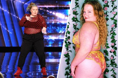 Thí sinh Amanda Lacount trình diễn tại America's Got Talent