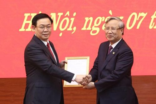 Quốc hội phê chuẩn miễn nhiệm chức vụ Phó Thủ tướng đối với Bí thư Thành ủy Hà Nội Vương Đình Huệ