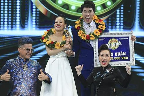 Từng suýt bị loại, Cẩm Hò – Đình Lộc bất ngờ đoạt giải quán quân 'Cặp đôi hài hước'