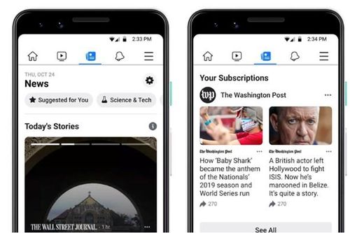 Facebook News chính thức ra mắt tại Mỹ
