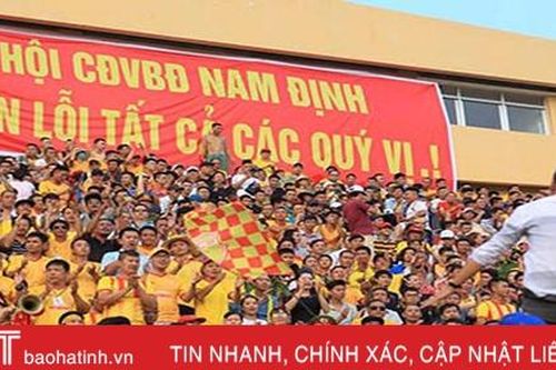 Lại lĩnh án phạt, khán giả Nam Định khiến đội bóng mất oan 210 triệu