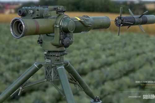 Phiến quân Syria dùng tên lửa TOW Mỹ hủy diệt xe tăng T-72