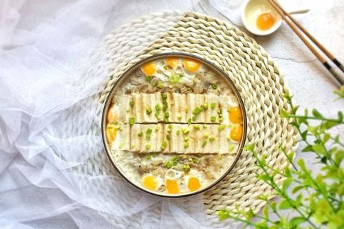 Cách làm món đậu hũ hấp trứng thịt thơm ngon lạ miệng