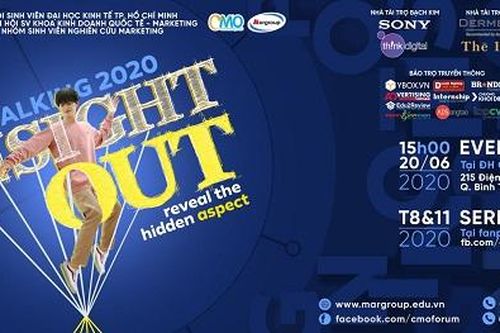 Ngày 20/6/2020, diễn ra sự kiện CMO TALKING 2020: INSIGHT OUT