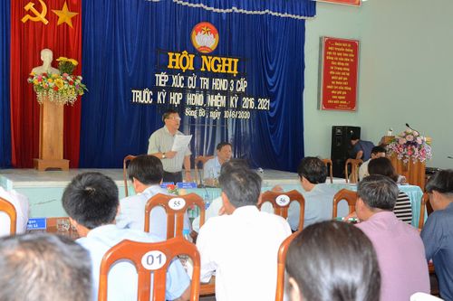 Đại biểu HĐND tỉnh tiếp xúc cử tri thị xã Ayun Pa