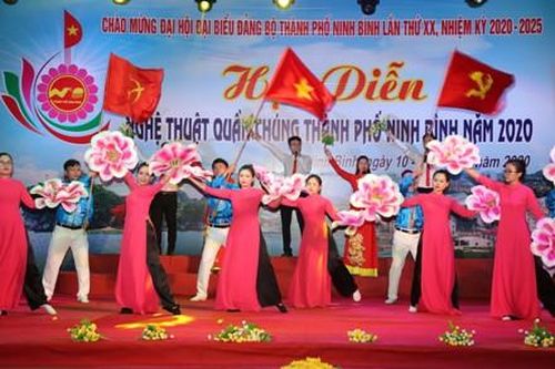 Hội diễn nghệ thuật quần chúng thành phố Ninh Bình năm 2020