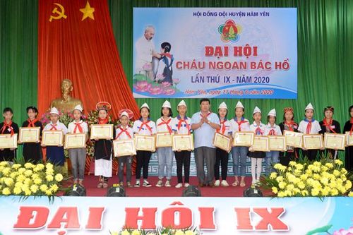 Đại hội cháu ngoan Bác Hồ huyện Hàm Yên lần thứ IX