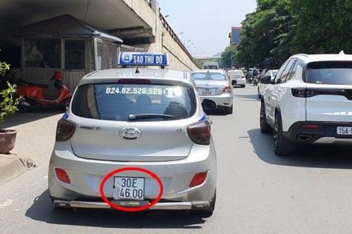 Xử lý nghiêm hành vi che biển số né camera giao thông