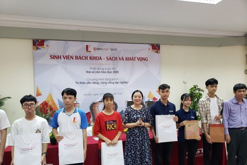 Sinh viên Bách khoa Hà Nội hưởng ứng cuộc thi 'Đại sứ Văn hóa đọc 2020'
