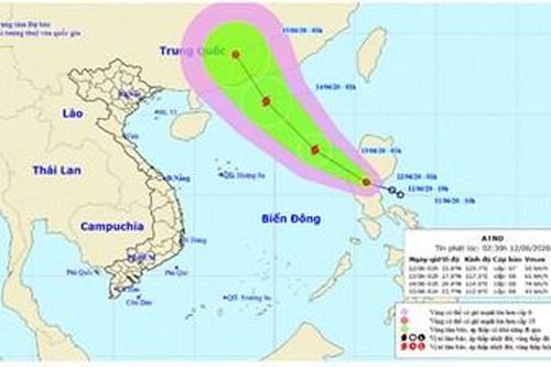 Áp thấp nhiệt đới có khả năng mạnh lên thành bão